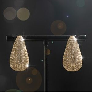 Elegant Gold Teardrop Earrings